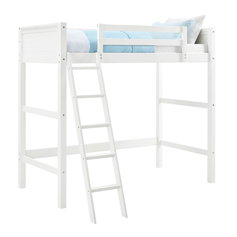 DHP Moon Bay Loft Bed in White