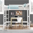 DHP Moon Bay Loft Bed in White