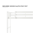 DHP Moon Bay Loft Bed in White