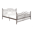 DHP Tatiana King Metal Bed in Bronze