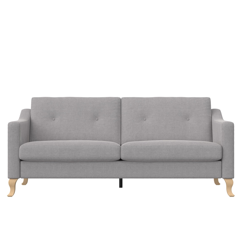Mr. Kate Tess Sofa in Light Gray Linen