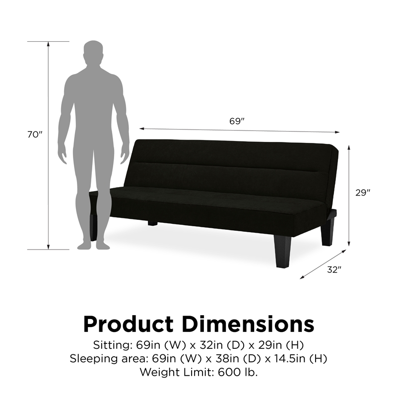 Dhp kebo futon couch discount