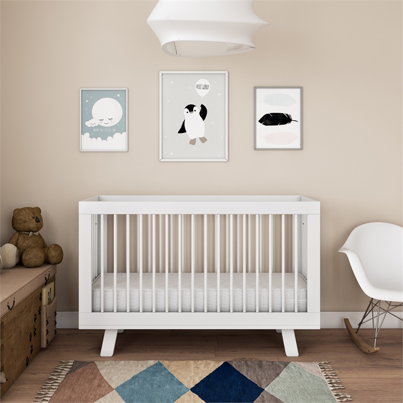 Safety 1st Pleasant Dreams Crib and Toddler Bed Mattress in White