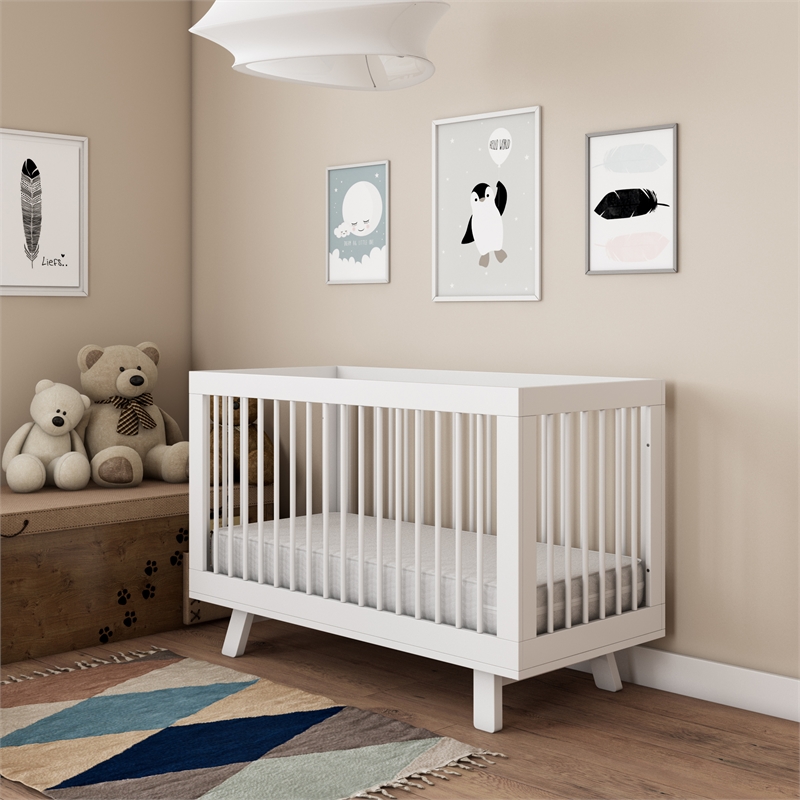 Safety 1st Pleasant Dreams Crib and Toddler Bed Mattress in White