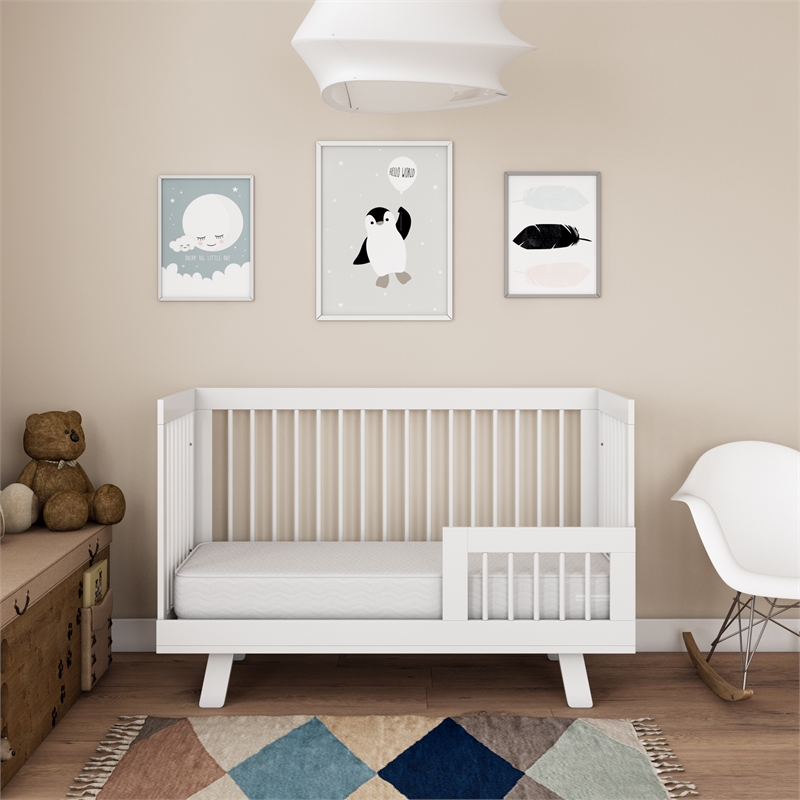 Safety 1st Pleasant Dreams Crib and Toddler Bed Mattress in White