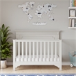 Safety 1st Cozy Snuggles Deluxe Dual 2-in-1 Baby Crib & Toddler Mattress