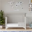 Safety 1st Cozy Snuggles Deluxe Dual 2-in-1 Baby Crib & Toddler Mattress