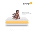 Safety 1st Cozy Snuggles Standard Firm Baby Crib & Toddler Bed Mattress in White