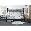 Mainstays Premium Twin over Full Metal Bunk Bed in Black