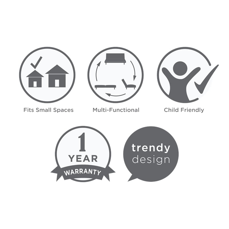 Mainstays Premium Twin over Full Metal Bunk Bed in Black