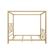 DHP Robin Canopy Bed - Full in Gold