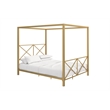 DHP Robin Canopy Bed - Full in Gold