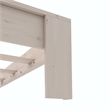DHP Jaymee L-Shaped Twin/Twin Bunk Bedwith Desk in Sandwashed Gray