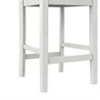 DHP Shiloh 3-Piece Counter Height Dining Set in Rustic Mahogany/White