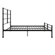 Mr. Kate MacKenzie Queen Metal Platform Bed Frame w/3 Adjustable Heights - Black