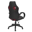 NTense Vortex Gaming Chair with Ergonomic High Back in Red Faux Leather