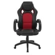 NTense Vortex Gaming Chair with Ergonomic High Back in Red Faux Leather
