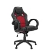 NTense Vortex Gaming Chair with Ergonomic High Back in Red Faux Leather