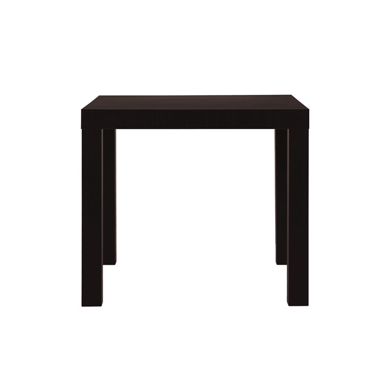 Dark Espresso Dorel Home Furnishings 5199096 Multi-use and Toolless Assembly DHP Parsons Modern End Table