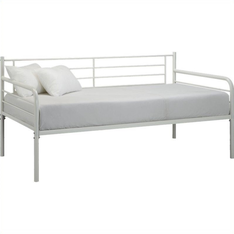 Twin Daybed Frames metal twin daybed in white - 5498096 Twin Daybed Frames metal twin daybed in white - 5498096
