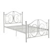 DHP Bombay Twin Metal Bed in White