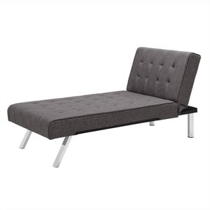 dhp emily linen chaise lounge