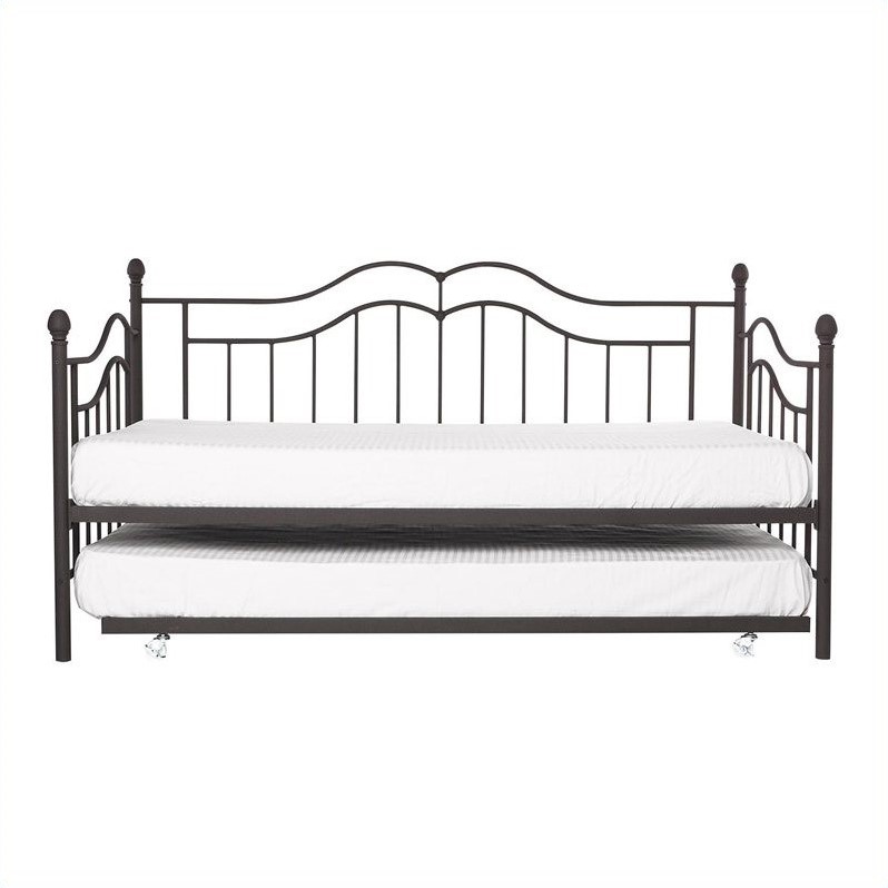 DHP The Tokyo Twin Metal Daybed and Trundle in Bronze