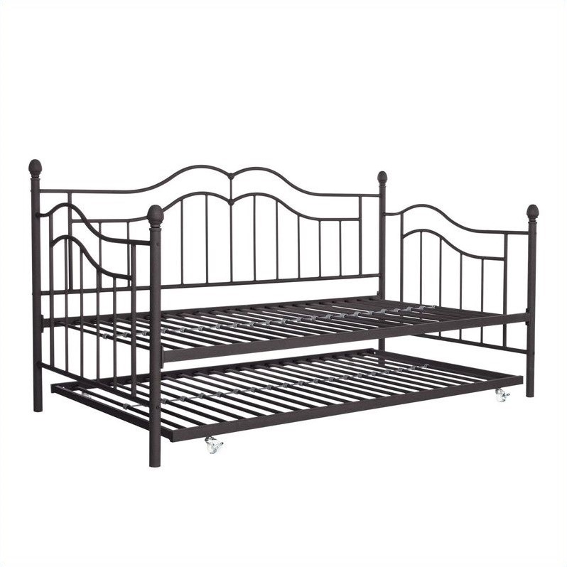 DHP The Tokyo Twin Metal Daybed and Trundle in Bronze