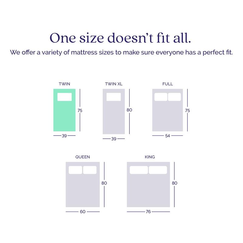 Signature Sleep Tranquility 6 Inch Bonnell Spring Coil Mattress Full Size