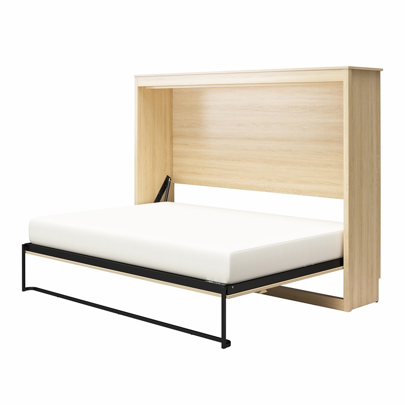 Signature Sleep Full Size Murphy Daybed Wall Bed in Engineered Wood ...