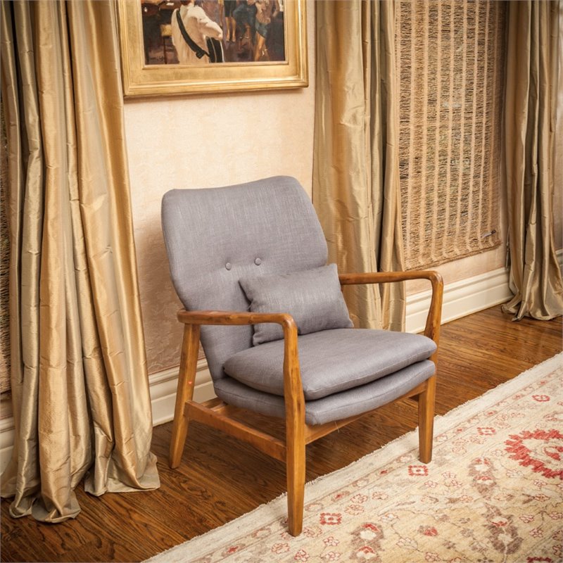 Noble house best sale fabric club chair