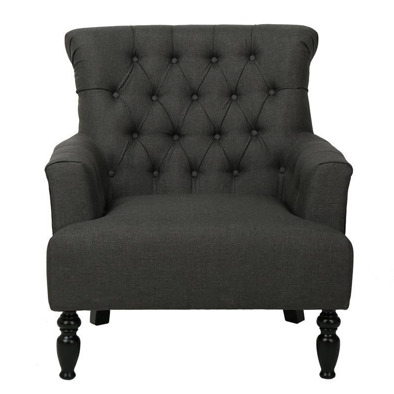 Noble house best sale fabric club chair