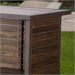 Noble House Milos Acacia Wood Bar Set in Dark Brown