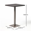 Noble House Dominica Outdoor 3 Piece 40