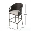 Noble House Dominica Outdoor 3 Piece 40