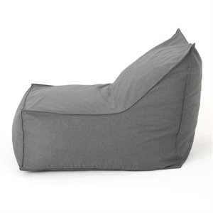 noble house 3' water resistant fabric bean bag chair