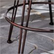Noble House Penley Outdoor 3 Piece Acacia Wood Bar Set in Teak and Rustic Metal