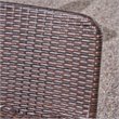 Noble House Penley Outdoor 3 Piece Acacia Wood Bar Set in Teak and Rustic Metal