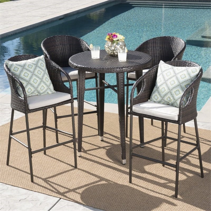 Noble House Dominica Outdoor 5 Piece 41