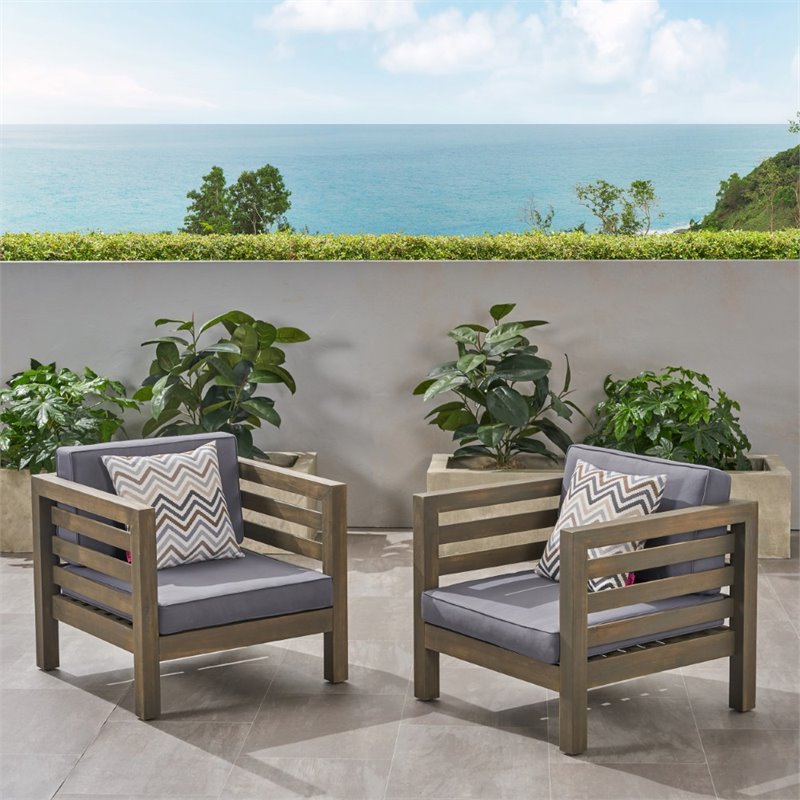 Indira outdoor deals modern patio chair