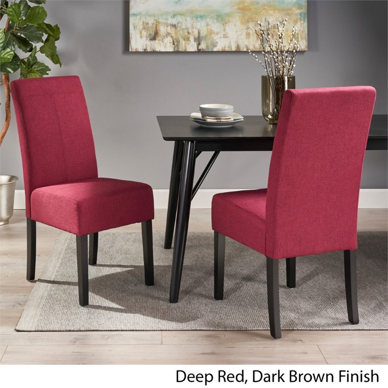 Deep discount red chair