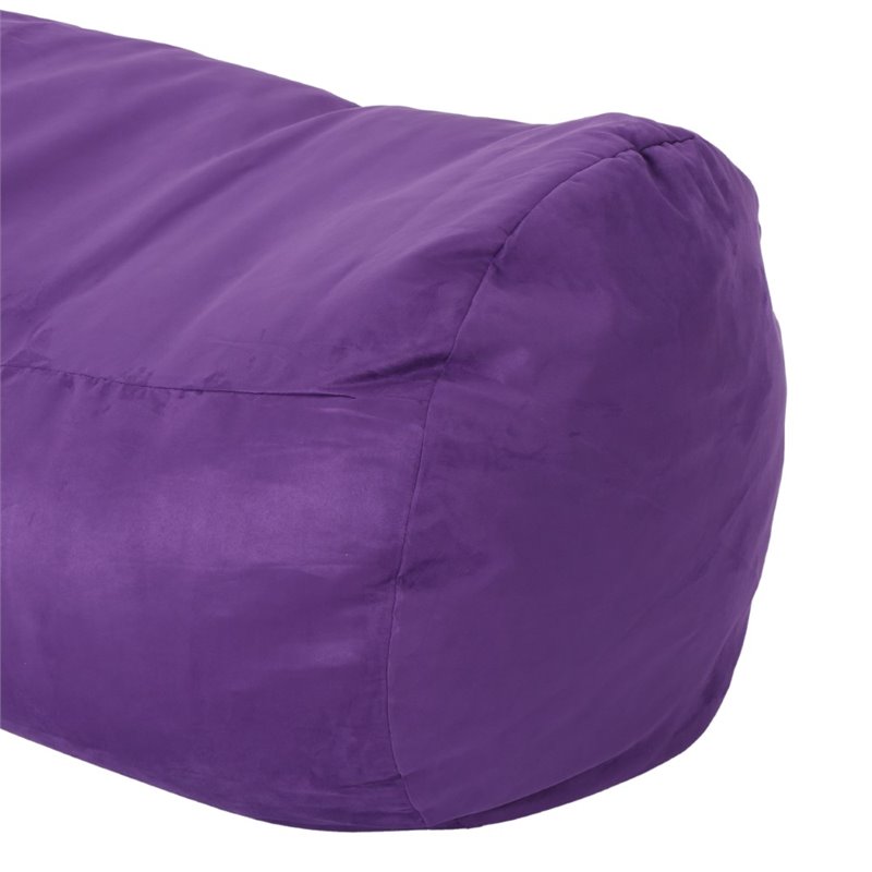 purple bean bag cover