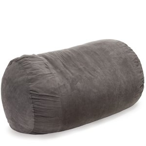 noble house baron traditional 8' suede bean bag cover