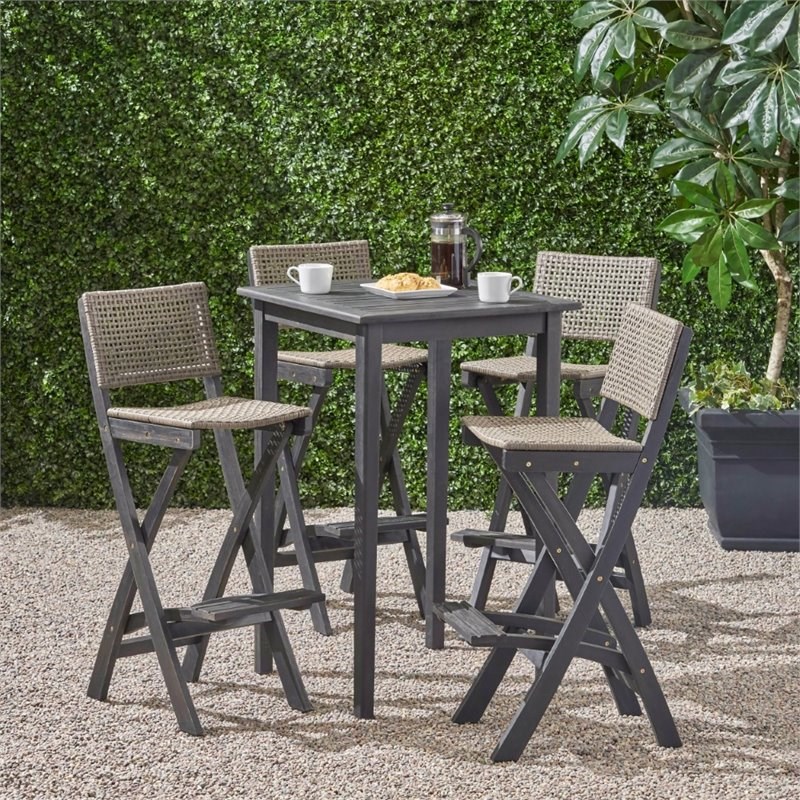 Noble House Polaris Outdoor 5 Piece 26