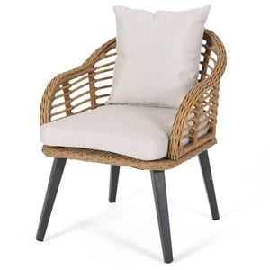 noble house tatiana outdoor wicker club chair (set of 2)