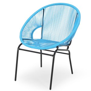 noble house nusa 3 piece outdoor faux rattan chat set