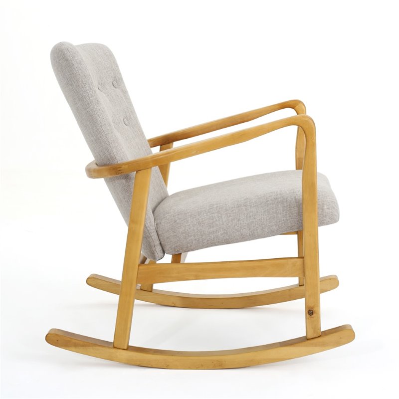 callum mid century rocking chair