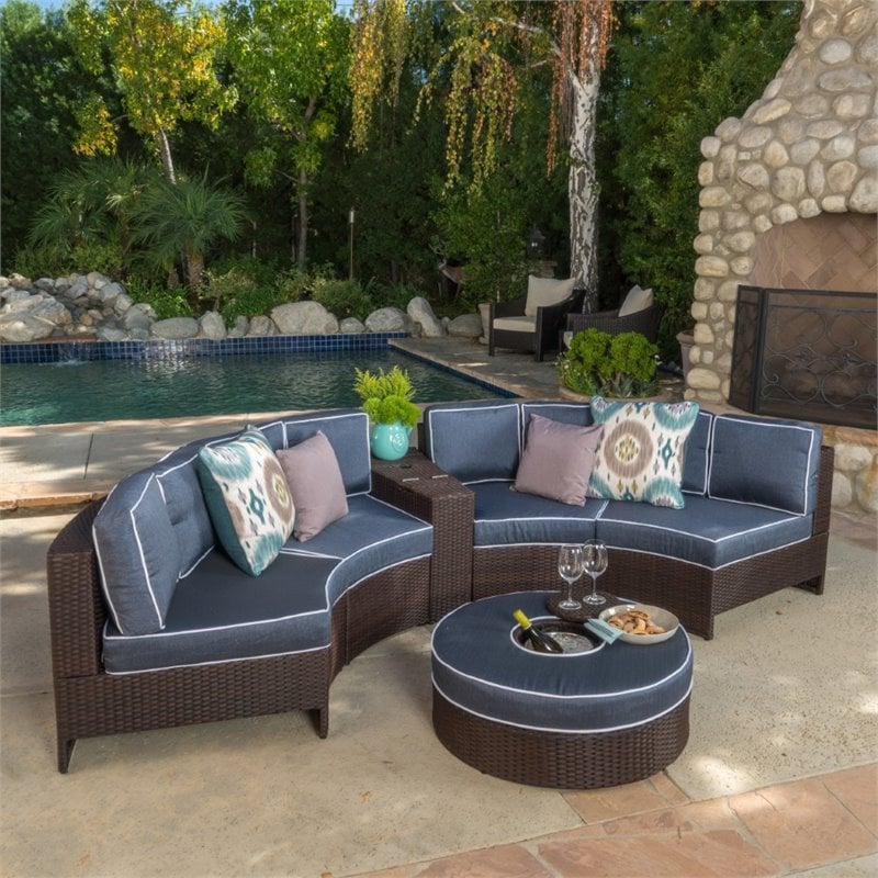 outdoor couch navy