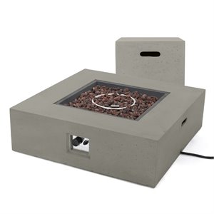 noble house aidan square gas fire pit table with tank holder