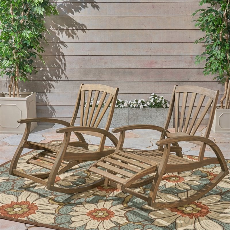 Outdoor Rocker Footrest, Outdoor